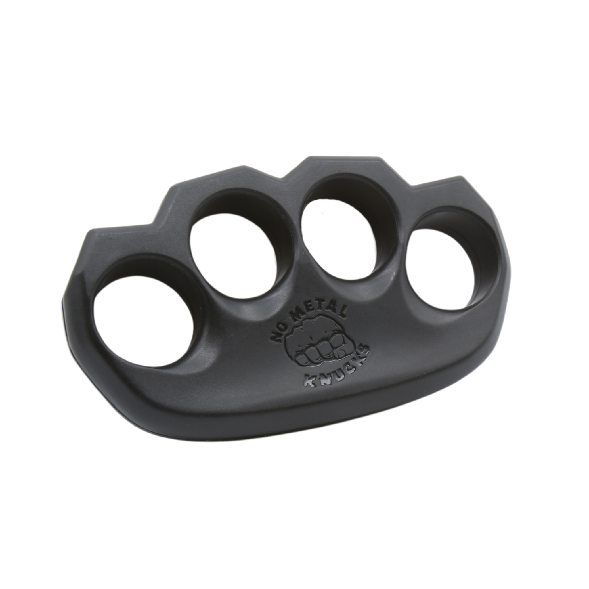 A black knuckle guard designed to protect the fingers during activities such as climbing or martial arts.