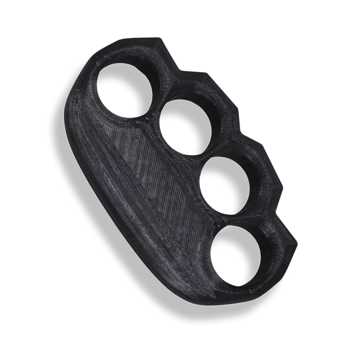 All About Weapons: 1 Inch Thick Knuckle Duster