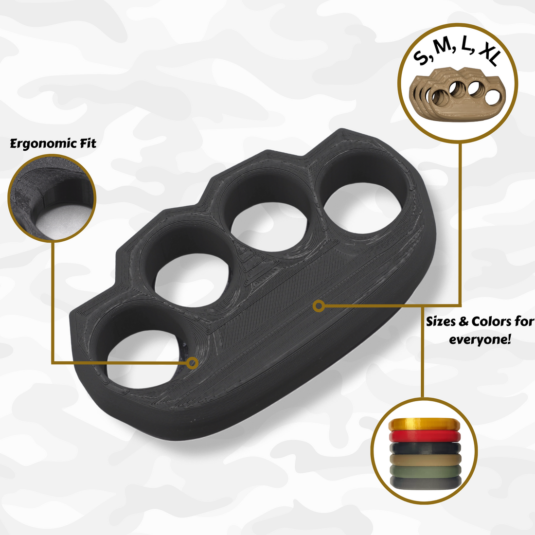 Regular Knuck Plastic Knuckles